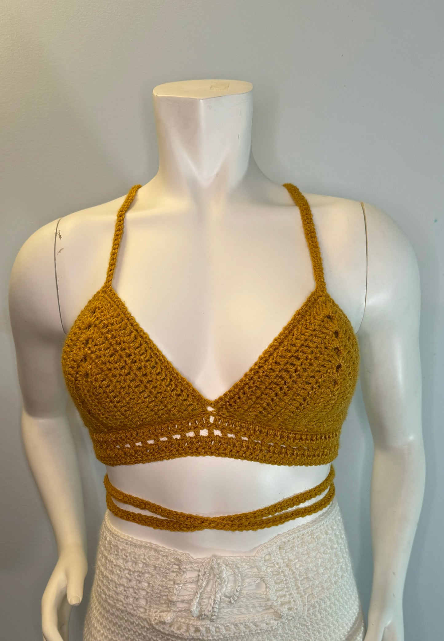 Crochet Halter Bralette