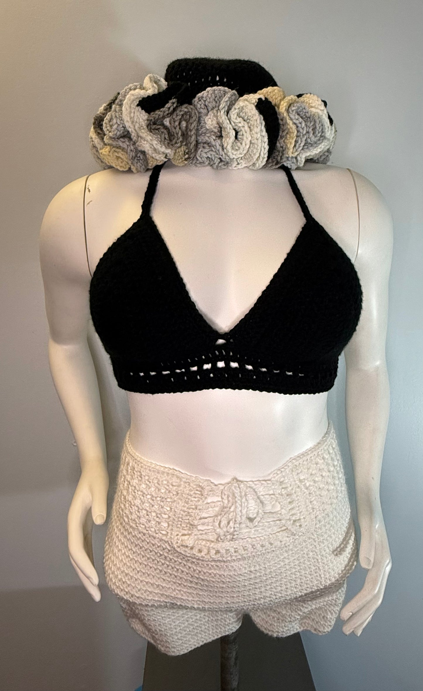 Crochet Halter Bralette